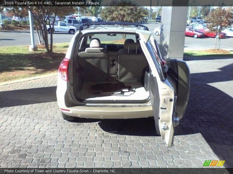 Savannah Metallic / Taupe 2008 Toyota RAV4 V6 4WD