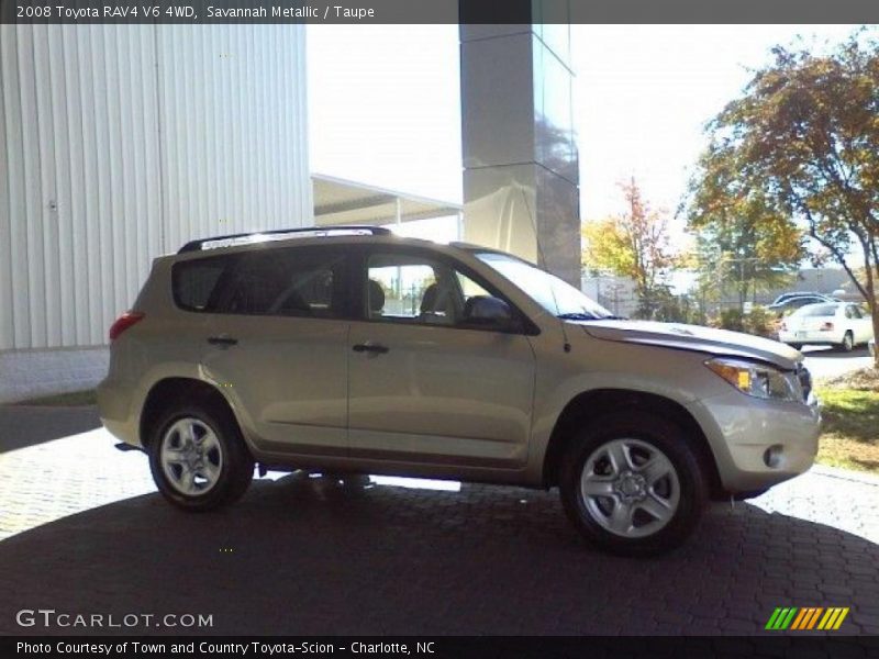 Savannah Metallic / Taupe 2008 Toyota RAV4 V6 4WD