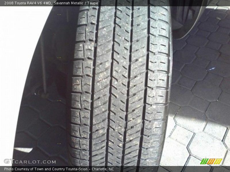 Savannah Metallic / Taupe 2008 Toyota RAV4 V6 4WD