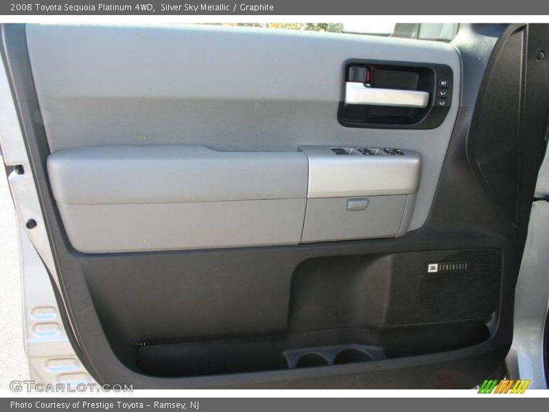 Silver Sky Metallic / Graphite 2008 Toyota Sequoia Platinum 4WD