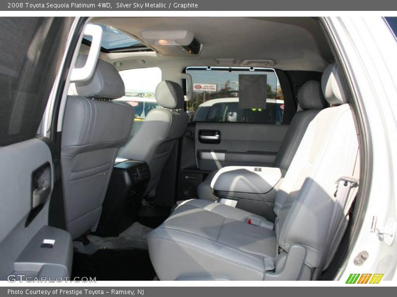 Silver Sky Metallic / Graphite 2008 Toyota Sequoia Platinum 4WD