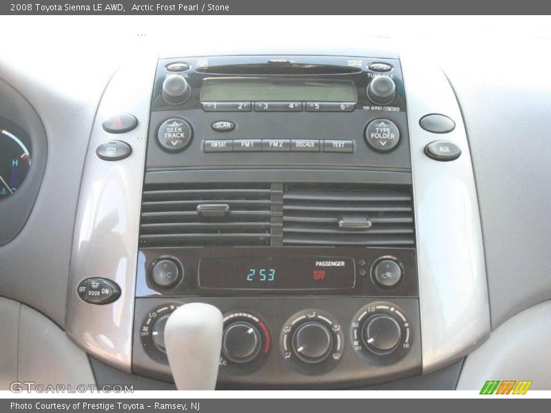 Arctic Frost Pearl / Stone 2008 Toyota Sienna LE AWD