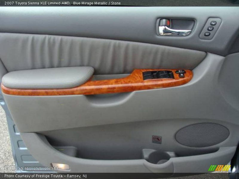 Blue Mirage Metallic / Stone 2007 Toyota Sienna XLE Limited AWD