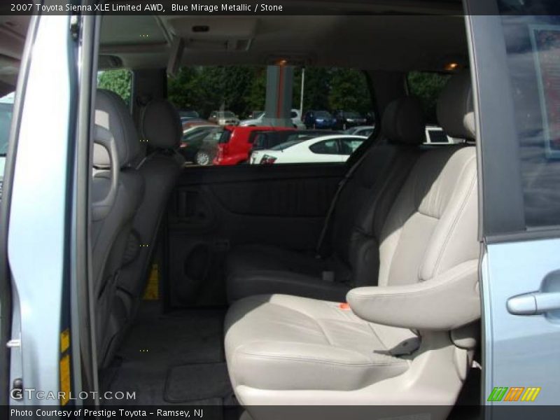 Blue Mirage Metallic / Stone 2007 Toyota Sienna XLE Limited AWD