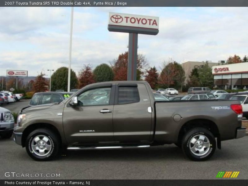Pyrite Mica / Beige 2007 Toyota Tundra SR5 TRD Double Cab 4x4