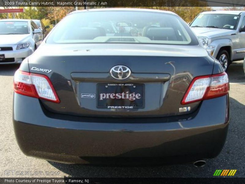 Magnetic Gray Metallic / Ash 2009 Toyota Camry Hybrid