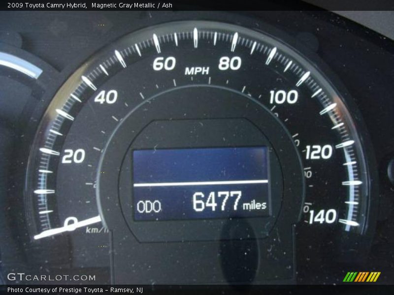 Magnetic Gray Metallic / Ash 2009 Toyota Camry Hybrid