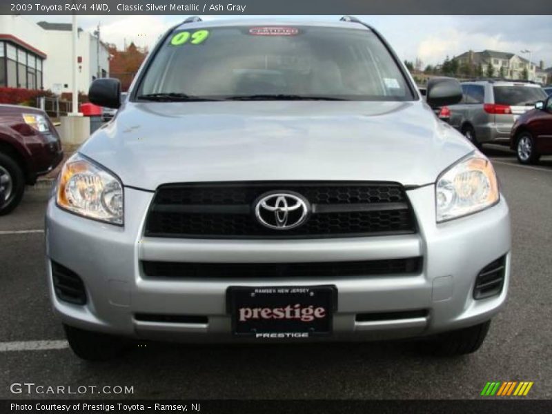 Classic Silver Metallic / Ash Gray 2009 Toyota RAV4 4WD