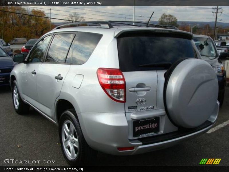 Classic Silver Metallic / Ash Gray 2009 Toyota RAV4 4WD