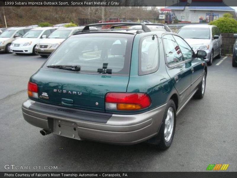 Spruce Pearl Metallic / Gray 1999 Subaru Impreza Outback Sport