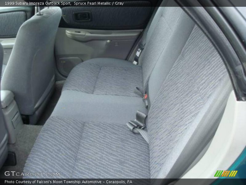 Spruce Pearl Metallic / Gray 1999 Subaru Impreza Outback Sport