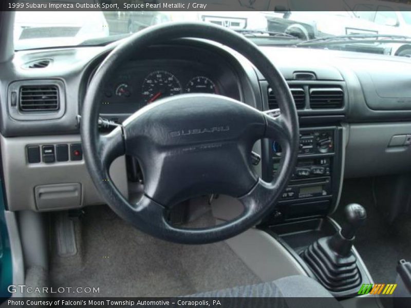 Spruce Pearl Metallic / Gray 1999 Subaru Impreza Outback Sport