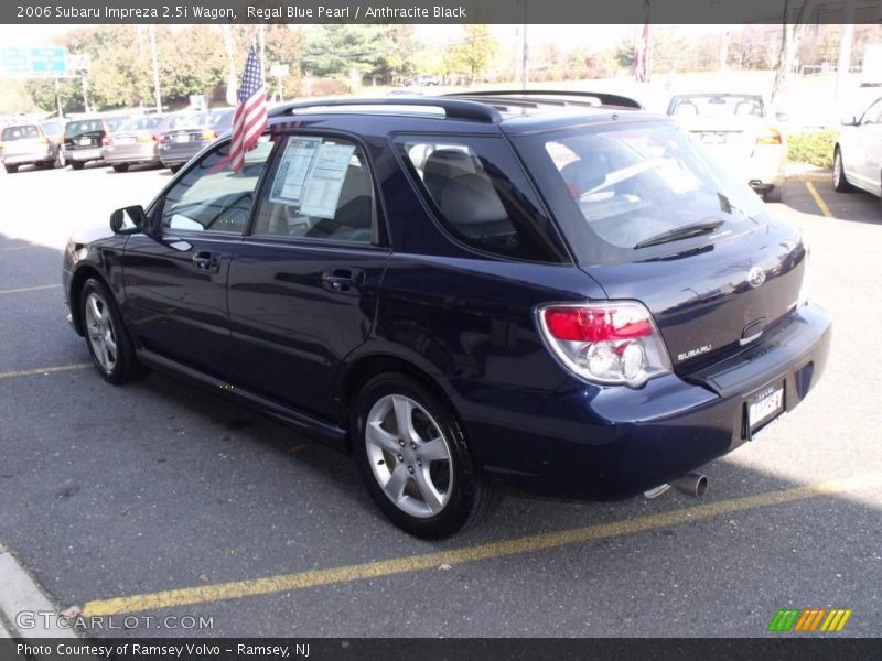 Regal Blue Pearl / Anthracite Black 2006 Subaru Impreza 2.5i Wagon