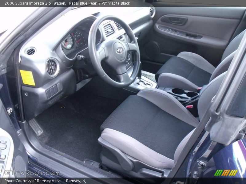 Regal Blue Pearl / Anthracite Black 2006 Subaru Impreza 2.5i Wagon