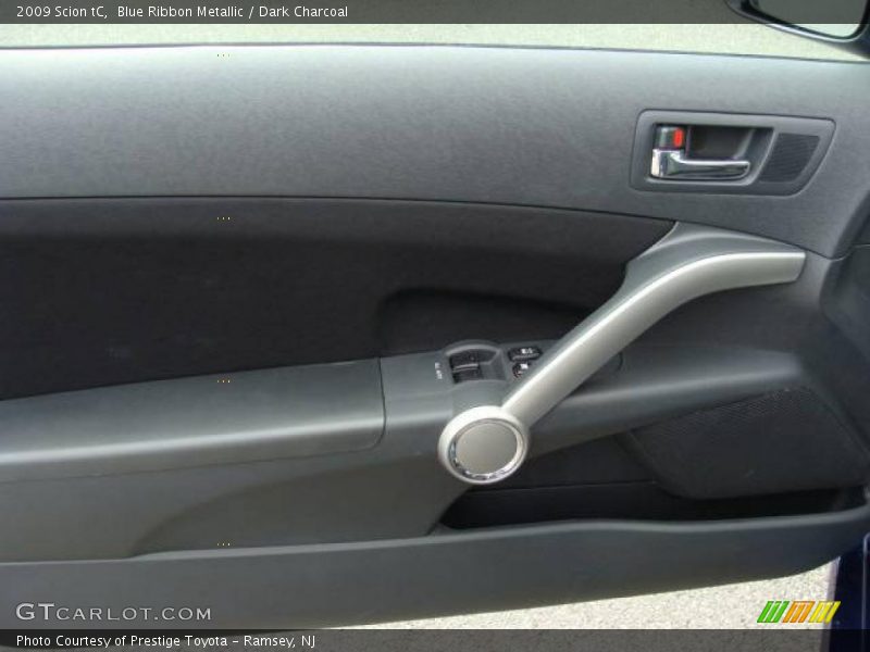 Blue Ribbon Metallic / Dark Charcoal 2009 Scion tC