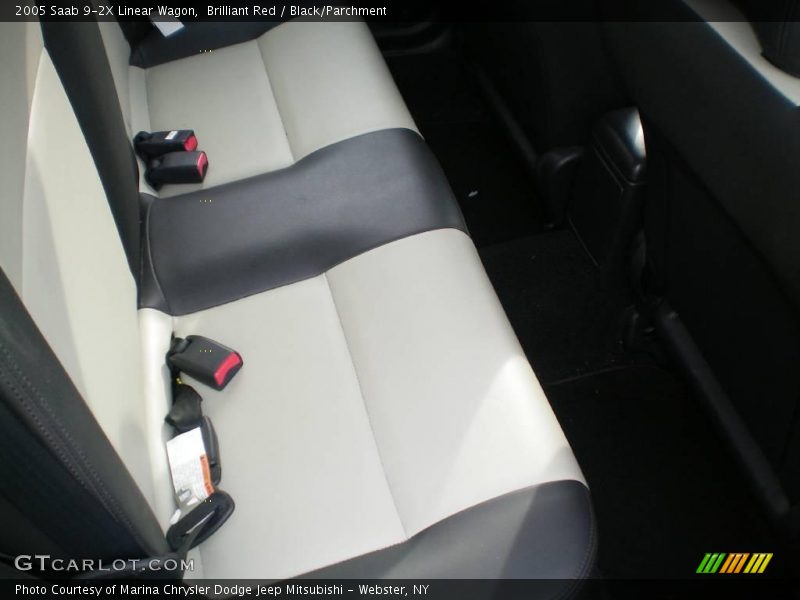 Brilliant Red / Black/Parchment 2005 Saab 9-2X Linear Wagon