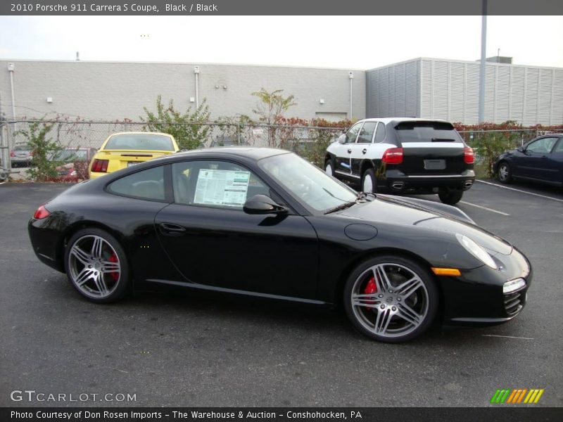 Black / Black 2010 Porsche 911 Carrera S Coupe