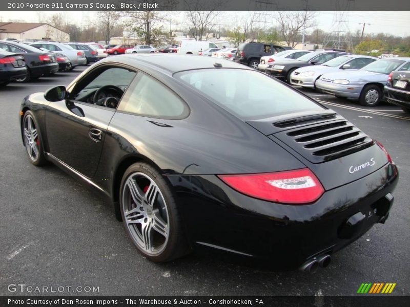 Black / Black 2010 Porsche 911 Carrera S Coupe