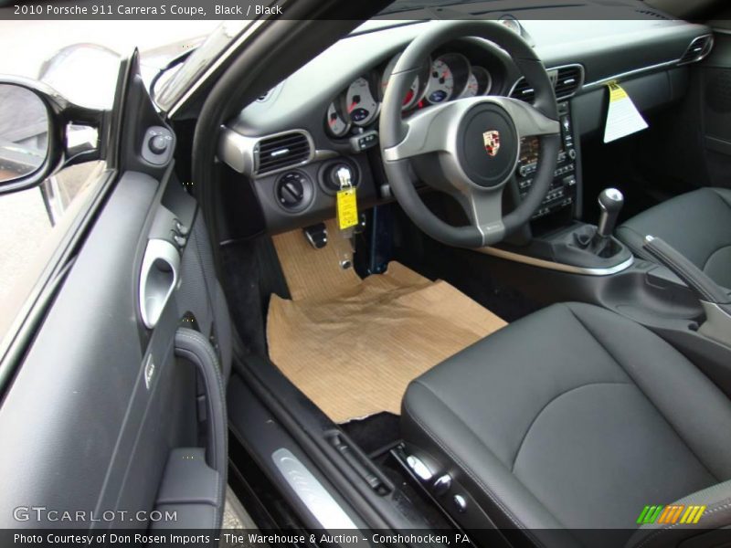 Black / Black 2010 Porsche 911 Carrera S Coupe