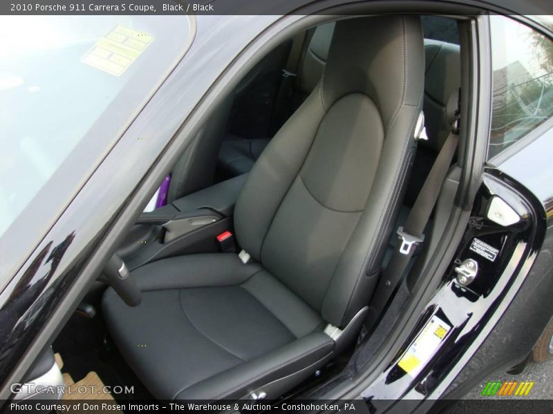 Black / Black 2010 Porsche 911 Carrera S Coupe