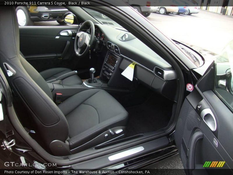 Black / Black 2010 Porsche 911 Carrera S Coupe