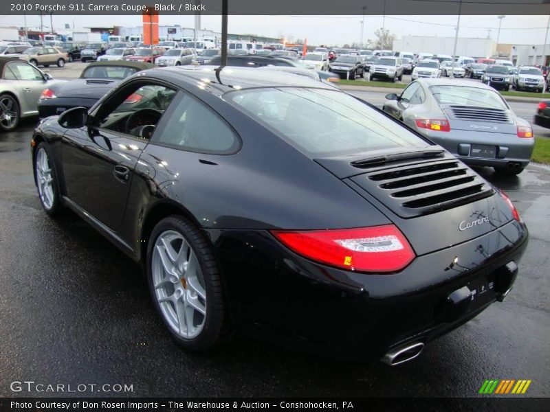 Black / Black 2010 Porsche 911 Carrera Coupe