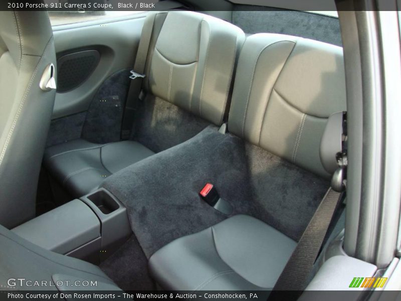 Black / Black 2010 Porsche 911 Carrera S Coupe