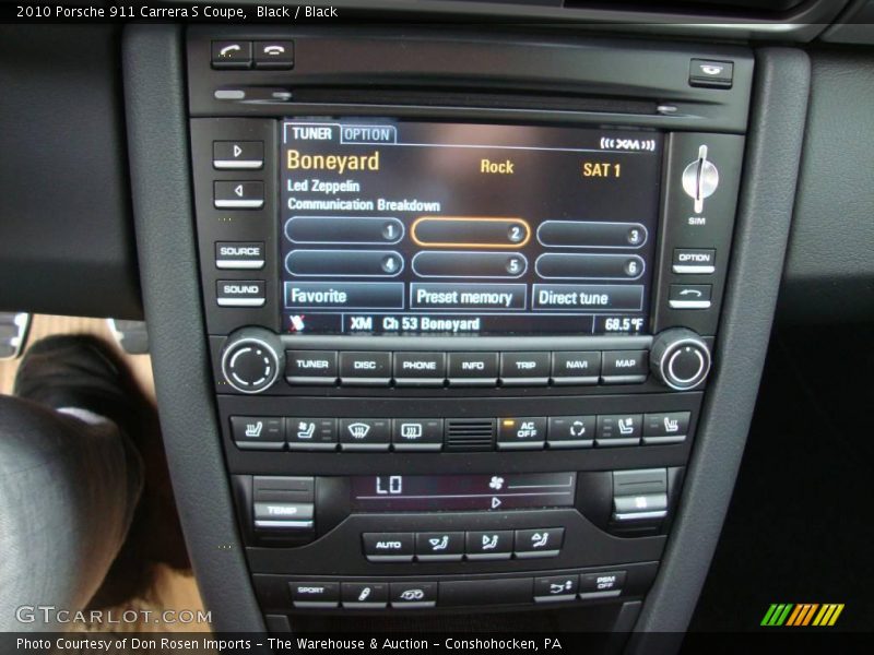 Black / Black 2010 Porsche 911 Carrera S Coupe