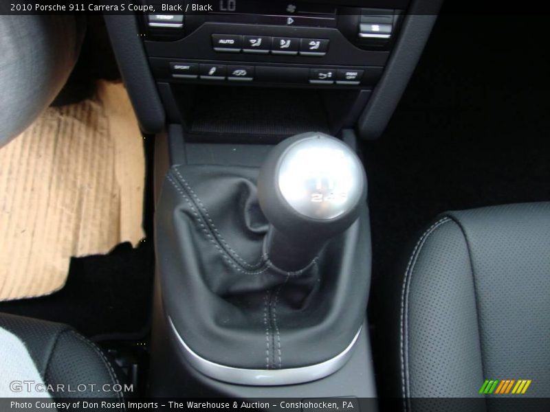 Black / Black 2010 Porsche 911 Carrera S Coupe