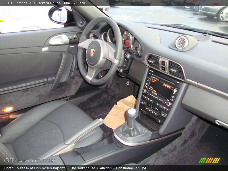 Black / Black 2010 Porsche 911 Carrera Coupe