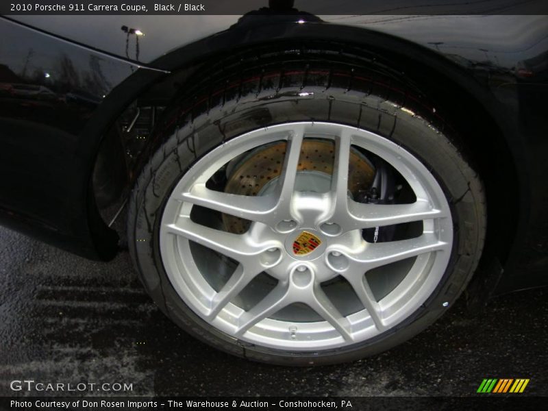 Black / Black 2010 Porsche 911 Carrera Coupe