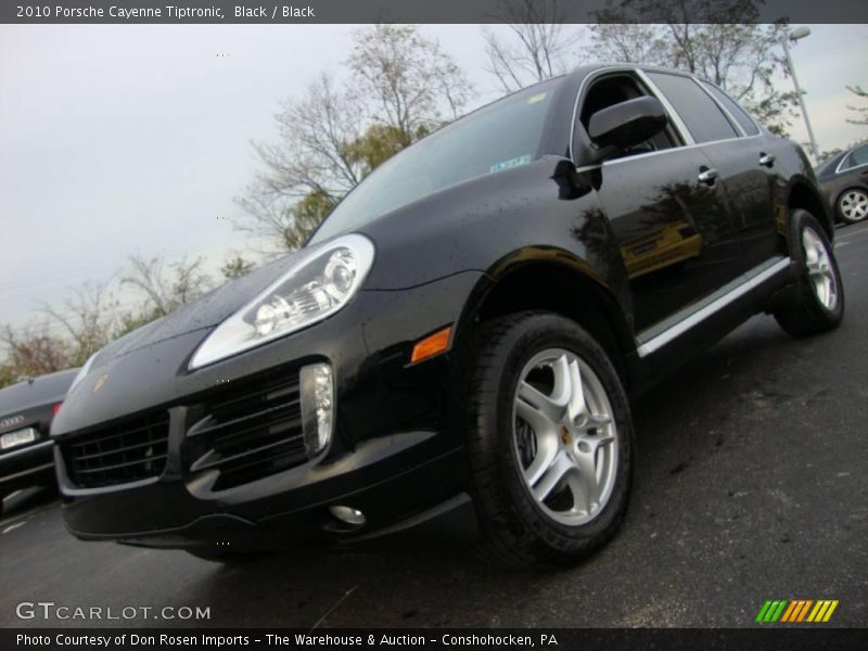 Black / Black 2010 Porsche Cayenne Tiptronic