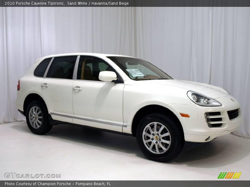 Sand White / Havanna/Sand Beige 2010 Porsche Cayenne Tiptronic