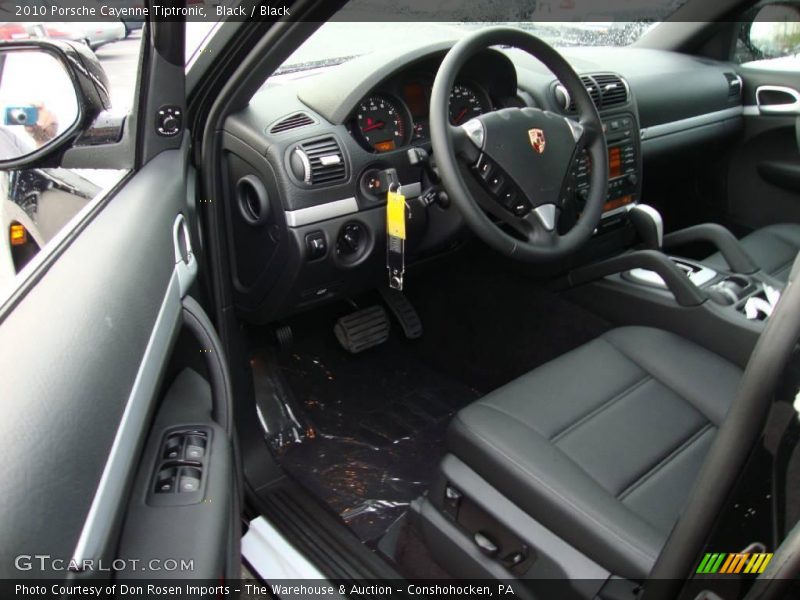 Black / Black 2010 Porsche Cayenne Tiptronic