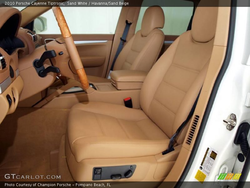 Sand White / Havanna/Sand Beige 2010 Porsche Cayenne Tiptronic