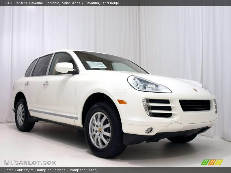 Sand White / Havanna/Sand Beige 2010 Porsche Cayenne Tiptronic