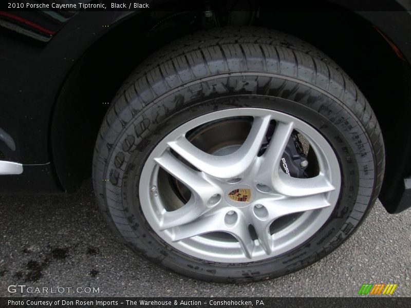 Black / Black 2010 Porsche Cayenne Tiptronic