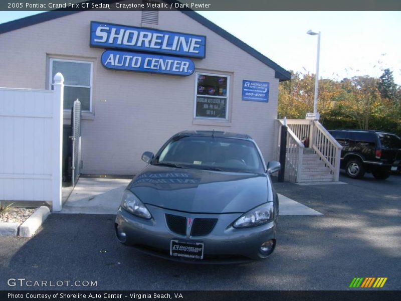 Graystone Metallic / Dark Pewter 2005 Pontiac Grand Prix GT Sedan