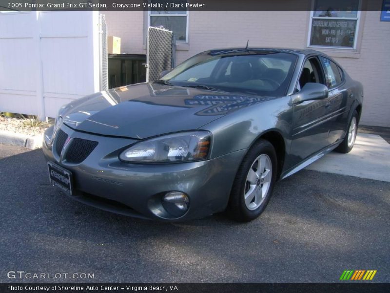 Graystone Metallic / Dark Pewter 2005 Pontiac Grand Prix GT Sedan