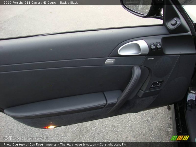 Black / Black 2010 Porsche 911 Carrera 4S Coupe