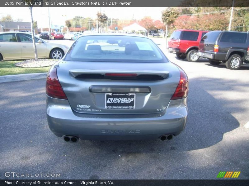 Graystone Metallic / Dark Pewter 2005 Pontiac Grand Prix GT Sedan