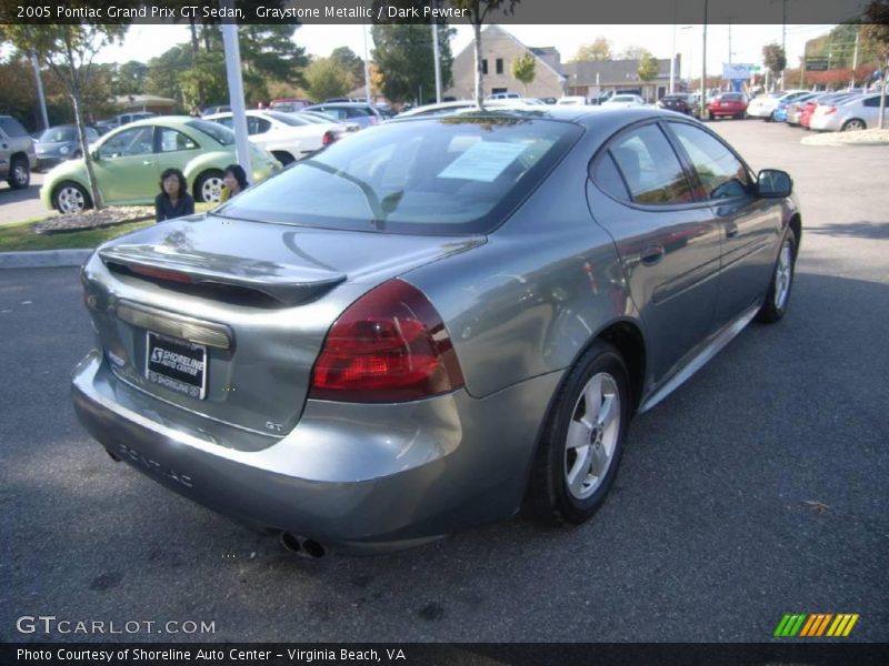 Graystone Metallic / Dark Pewter 2005 Pontiac Grand Prix GT Sedan