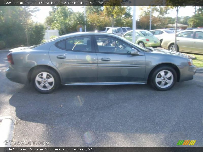 Graystone Metallic / Dark Pewter 2005 Pontiac Grand Prix GT Sedan