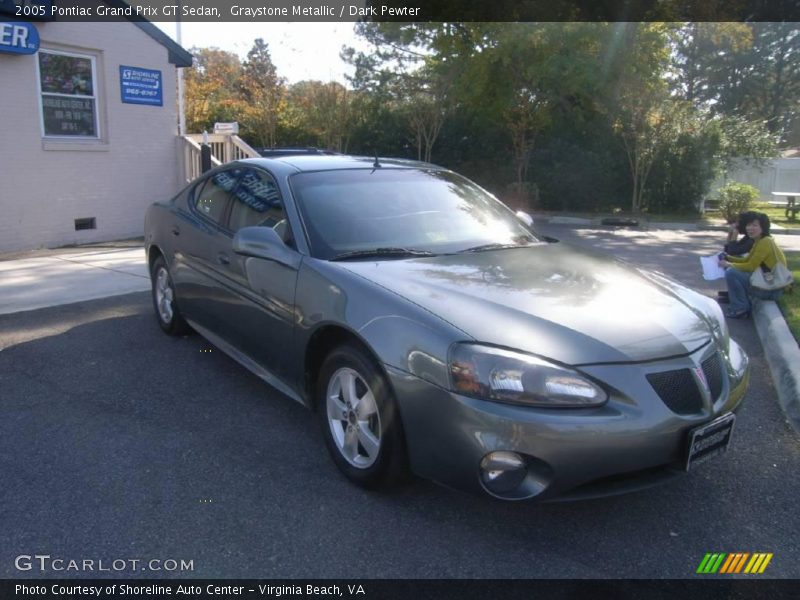 Graystone Metallic / Dark Pewter 2005 Pontiac Grand Prix GT Sedan