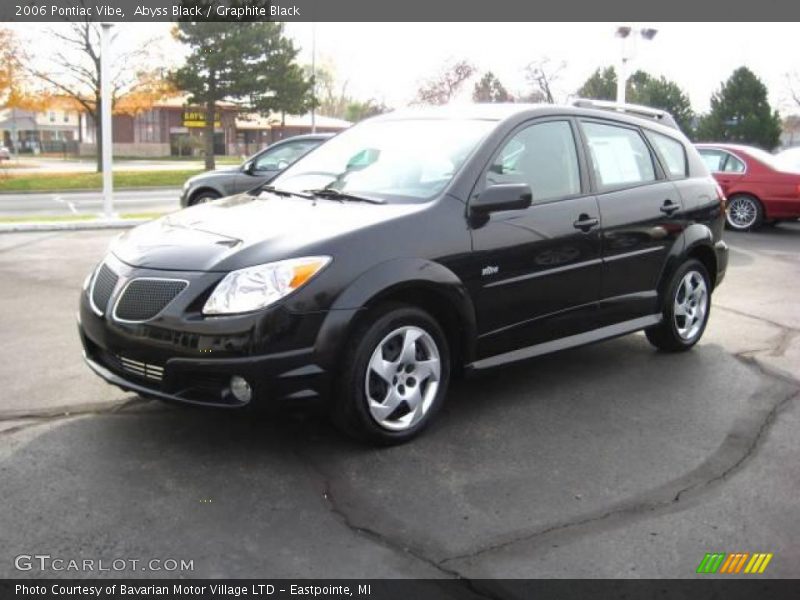 Abyss Black / Graphite Black 2006 Pontiac Vibe