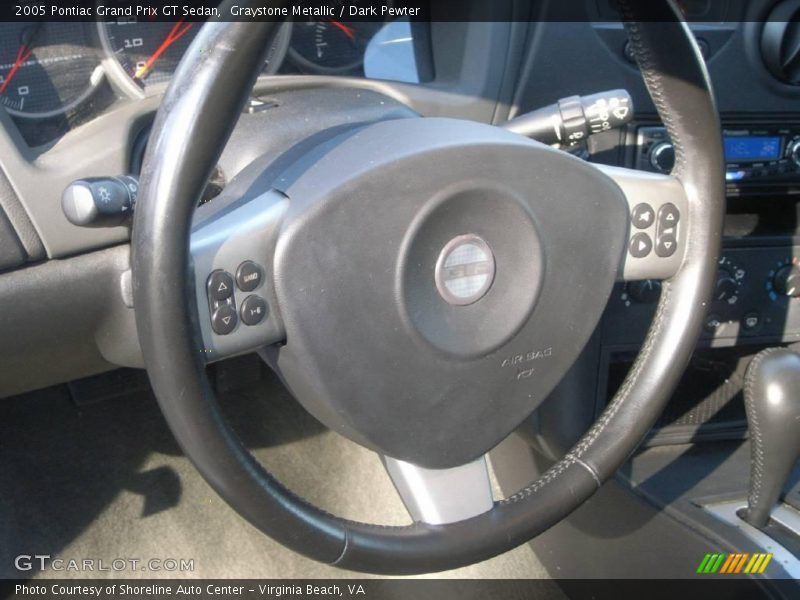 Graystone Metallic / Dark Pewter 2005 Pontiac Grand Prix GT Sedan