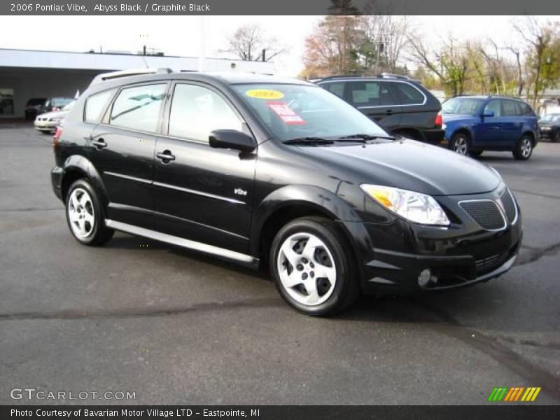 Abyss Black / Graphite Black 2006 Pontiac Vibe