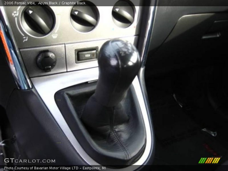 Abyss Black / Graphite Black 2006 Pontiac Vibe