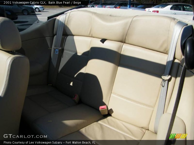 Batik Blue Pearl / Beige 2001 Volkswagen Cabrio GLX
