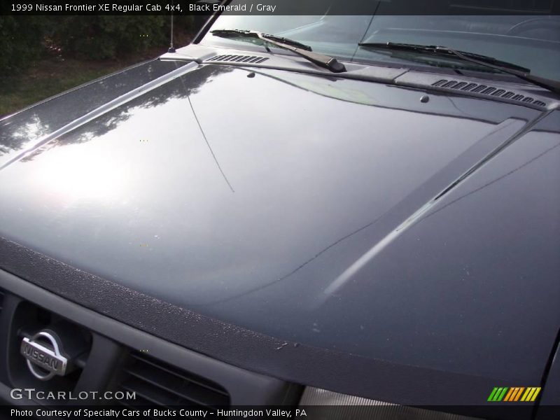 Black Emerald / Gray 1999 Nissan Frontier XE Regular Cab 4x4